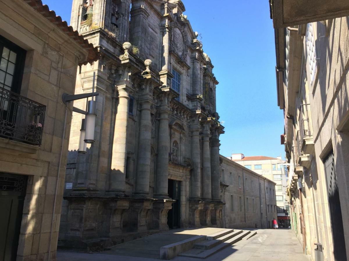 Centro Monumental Lägenhet Pontevedra Exteriör bild