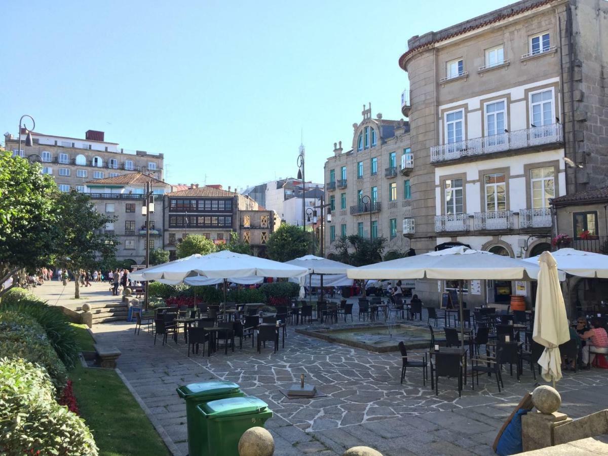 Centro Monumental Lägenhet Pontevedra Exteriör bild